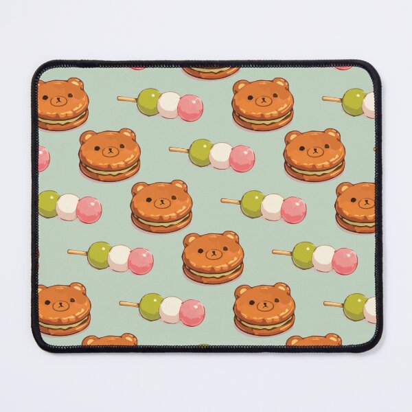 Item preview, Cute Bear Sweets and Dango Japanese Food Pattern 3 designed and sold by SimplePoDesign.
