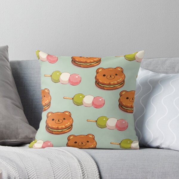 Item preview, Cute Bear Sweets and Dango Japanese Food Pattern 3 designed and sold by SimplePoDesign.