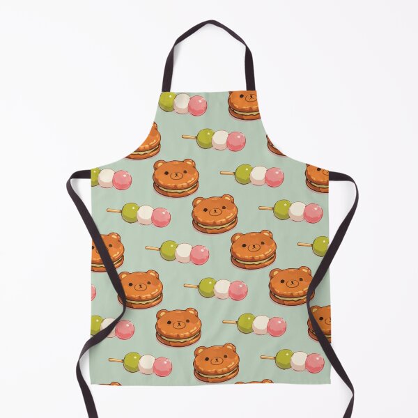 Item preview, Cute Bear Sweets and Dango Japanese Food Pattern 3 designed and sold by SimplePoDesign.