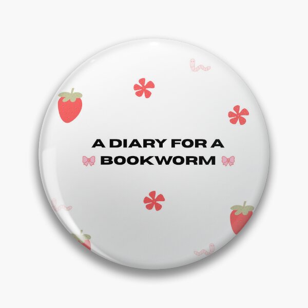 Item preview, Bookworm Diary designed and sold by DopaStickers.