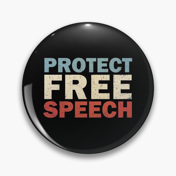 Item preview, Protect Free Speech Vintage Retro Bold Typography designed and sold by SiarheiYur.