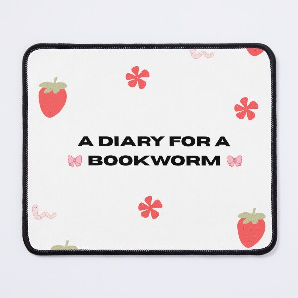 Item preview, Bookworm Diary designed and sold by DopaStickers.