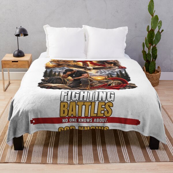 Item preview, Fighting Battles No One Knows About God Knows designed and sold by John O.