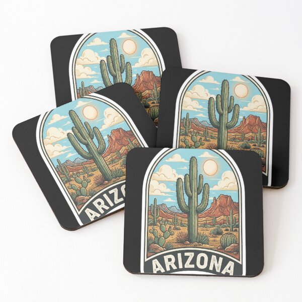 Item preview, Arizona Vintage Travel Decal designed and sold by vlahosfeari.