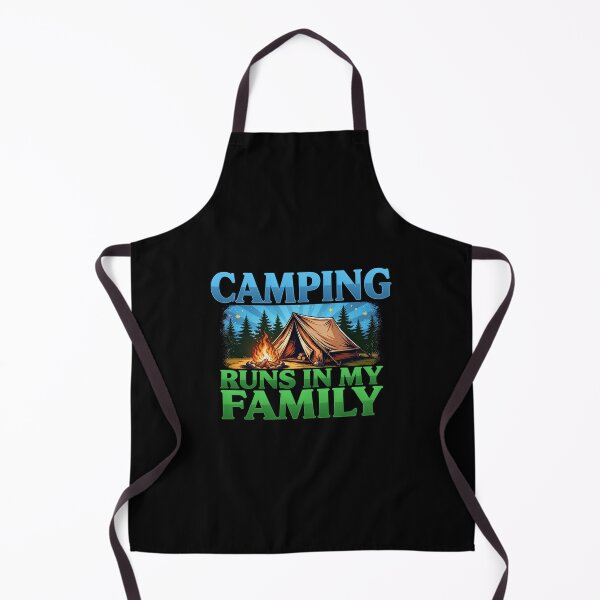Item preview, Happy Camper Funny Camping, Funny Design Family Camping Out Together Under Northern Sky designed and sold by fantasticdesign.
