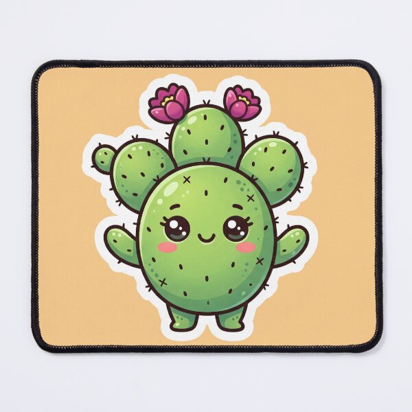 Item preview, Nopal Kawaii style designed and sold by Rodandoando.