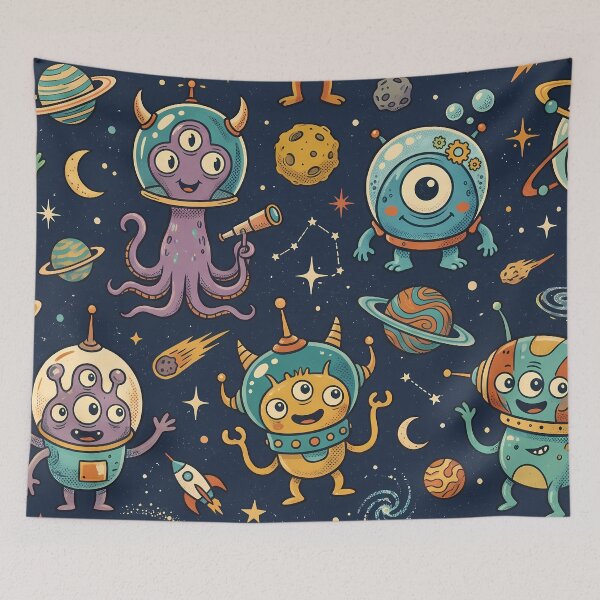 Item preview, 1 Cosmic Sacred Geometry Dark Celestial Astrology Pattern designed and sold by ART ATTACK ZONE.