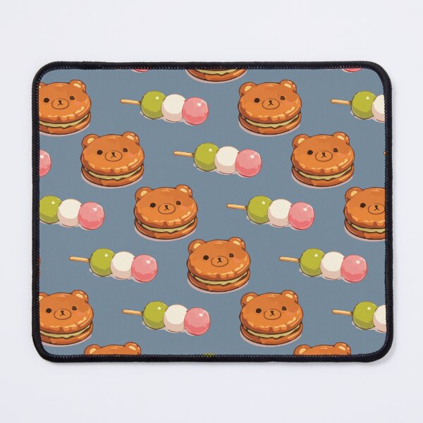 Item preview, Cute Bear Sweets and Dango Japanese Food Pattern 6 designed and sold by SimplePoDesign.