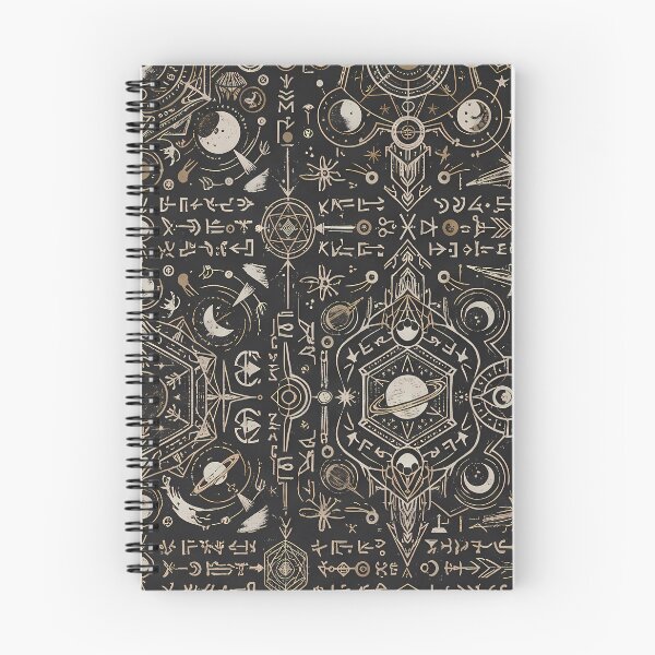 Item preview, 3 Cosmic Sacred Geometry Dark Celestial Astrology Pattern designed and sold by ART ATTACK ZONE.