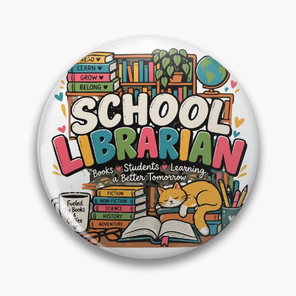 Item preview, School Librarian | Books Students Learning Better Tomorrow designed and sold by Sunday.Supply.
