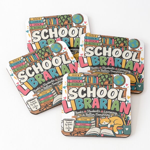Item preview, School Librarian | Books Students Learning Better Tomorrow designed and sold by Sunday.Supply.