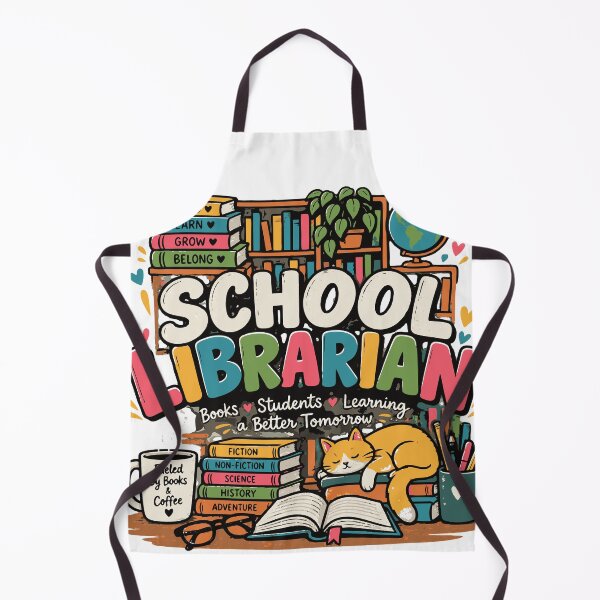 Item preview, School Librarian | Books Students Learning Better Tomorrow designed and sold by Sunday.Supply.