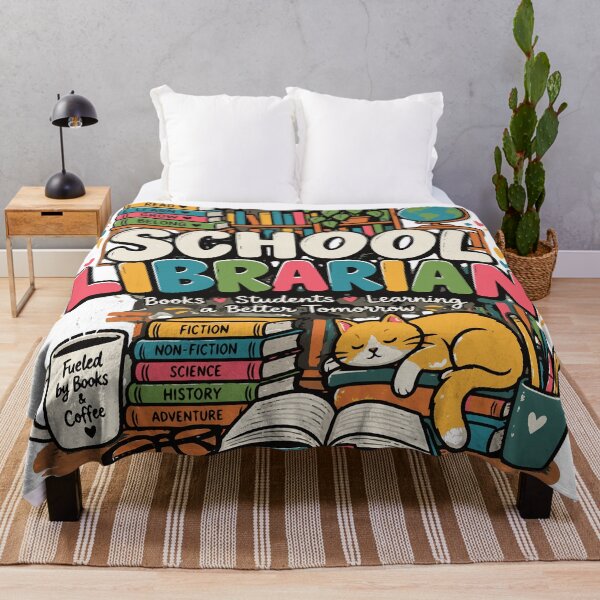 Item preview, School Librarian | Books Students Learning Better Tomorrow designed and sold by Sunday.Supply.