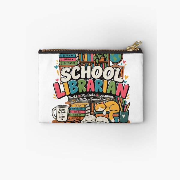 Item preview, School Librarian | Books Students Learning Better Tomorrow designed and sold by Sunday.Supply.