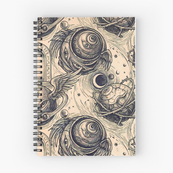 Item preview, 4 Cosmic Sacred Geometry Dark Celestial Astrology Pattern designed and sold by ART ATTACK ZONE.