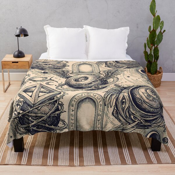 Item preview, 4 Cosmic Sacred Geometry Dark Celestial Astrology Pattern designed and sold by ART ATTACK ZONE.