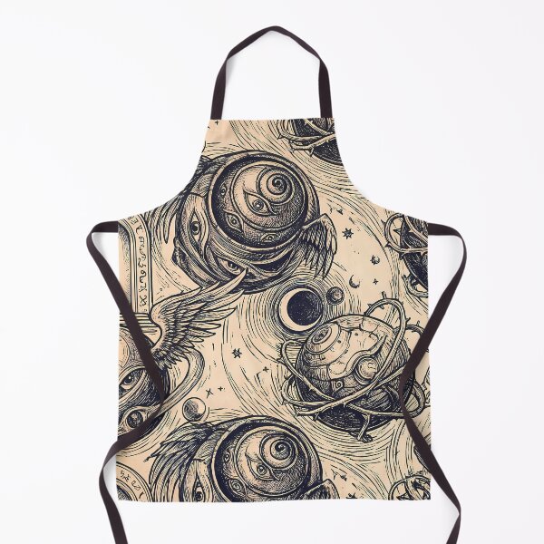 Item preview, 4 Cosmic Sacred Geometry Dark Celestial Astrology Pattern designed and sold by ART ATTACK ZONE.