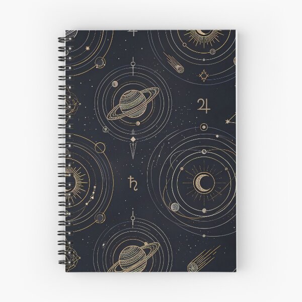 Item preview, 5 Cosmic Sacred Geometry Dark Celestial Astrology Pattern designed and sold by ART ATTACK ZONE.