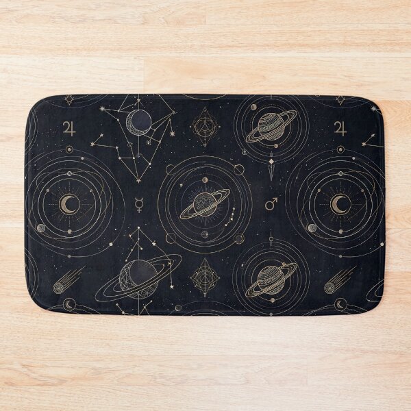 Item preview, 5 Cosmic Sacred Geometry Dark Celestial Astrology Pattern designed and sold by ART ATTACK ZONE.