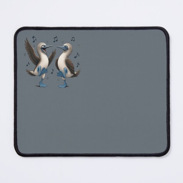 Item preview, Dancing Blue Footed Boobies – Happy Singing Pair designed and sold by SilentPowerArt.