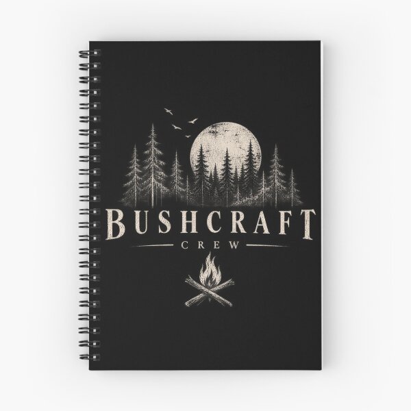 Item preview, Bushcraft Crew – Vintage Forest Outdoor Design designed and sold by naturalsurvival.