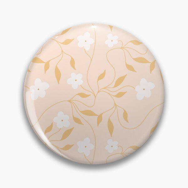 Artikelvorschau, Pastellorangefarbene Wiesenblüten entworfen und verkauft von jamsketches.