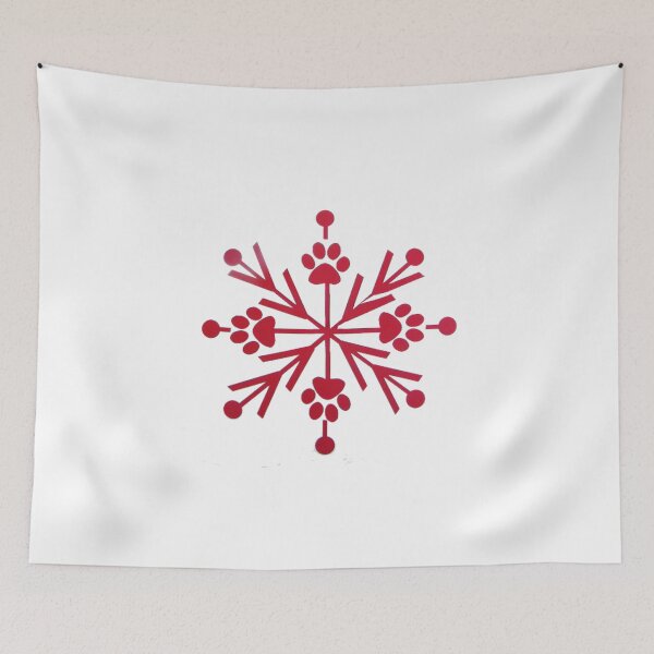 Item preview, Pawflake - Red designed and sold by cabindog.