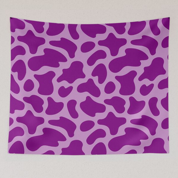 Item preview, Modern Graphic Cow Print Pattern | Light Purple designed and sold by Frohyou.
