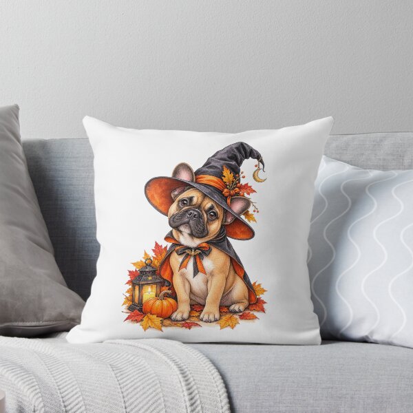 Item preview, French Bulldog Witch Hat | Cozy Halloween Dog designed and sold by PAPIRO SIGLO XXI.