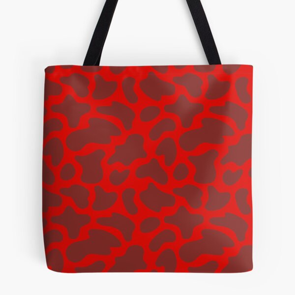 Item preview, Modern Graphic Cow Print Pattern | Bright Red designed and sold by Frohyou.