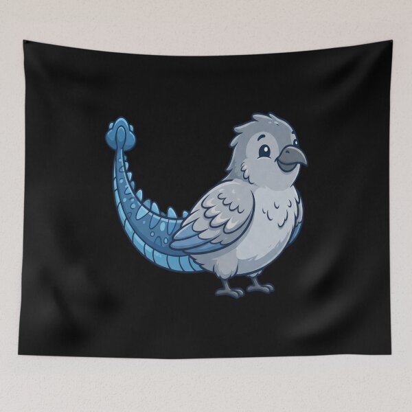 Item preview, T-rex white faced grey cockatiel designed and sold by Barbara8266.