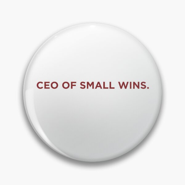 Item preview, CEO OF SMALL WINS designed and sold by SignumShop.
