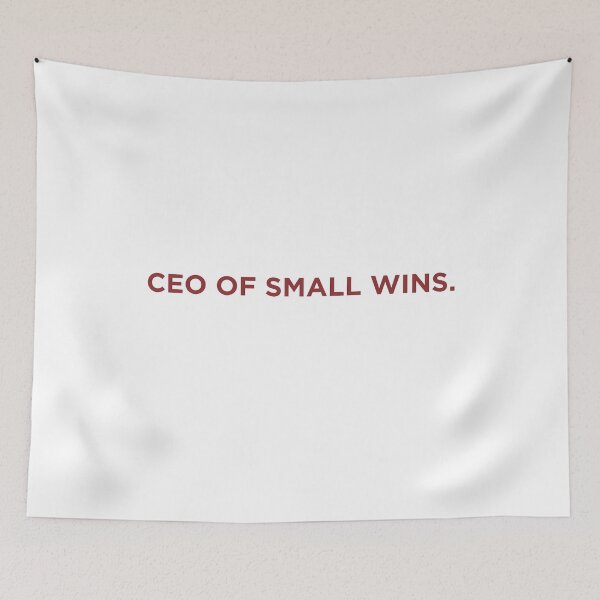 Item preview, CEO OF SMALL WINS designed and sold by SignumShop.