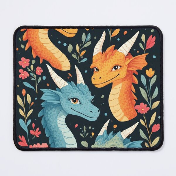 Item preview, Flower Dragons! designed and sold by marakaram.
