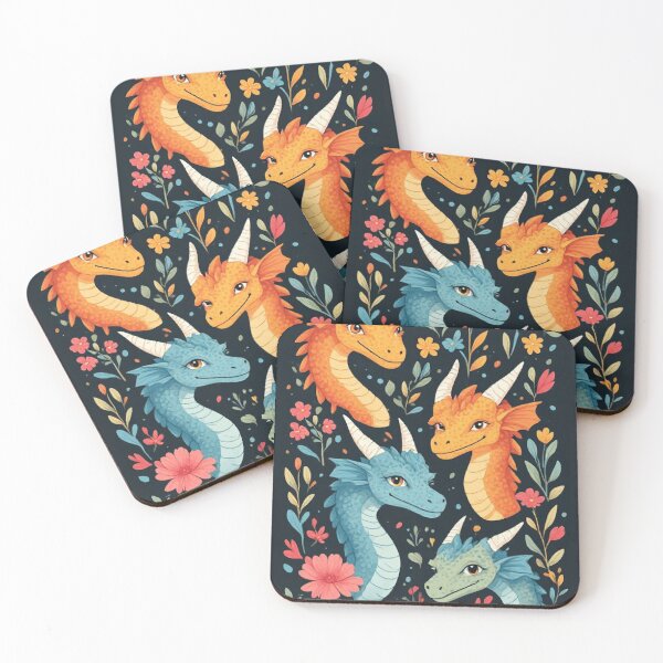 Item preview, Flower Dragons! designed and sold by marakaram.