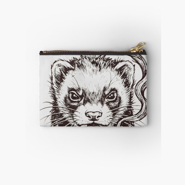 Item preview, Badass Ferret Smoking Edgy Streetwear Aesthetic designed and sold by w66aboo.