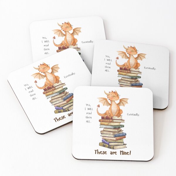 Item preview, A Book Dragon designed and sold by SimpleatHeart.