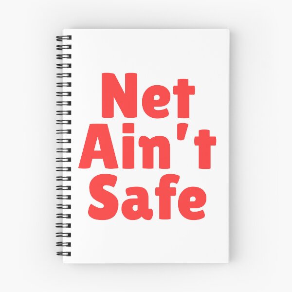 Item preview, Net Ain't Safe - Basketball Lover Design designed and sold by GameTime-Gear.