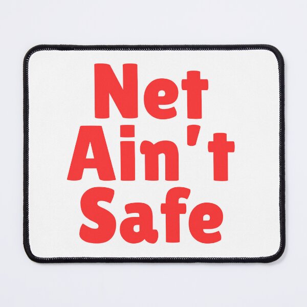 Item preview, Net Ain't Safe - Basketball Lover Design designed and sold by GameTime-Gear.