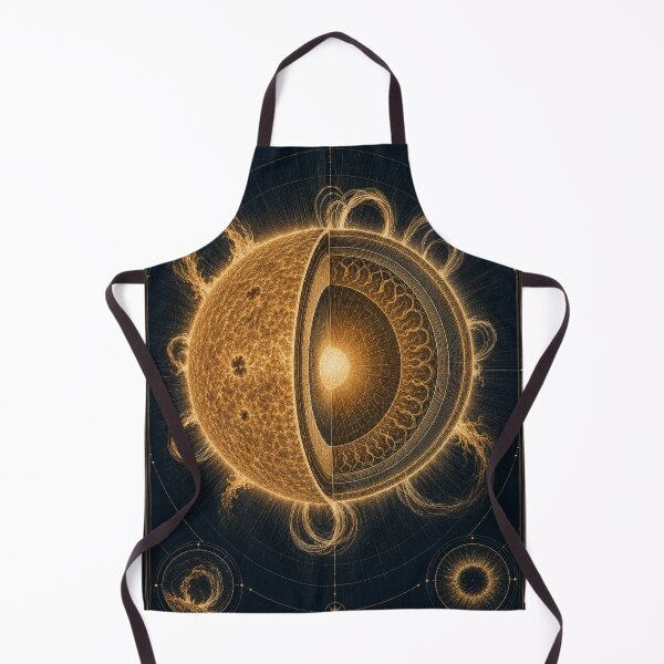 Item preview, Anatomy of the Sun – Vintage Solar Illustration designed and sold by ChicClicker.