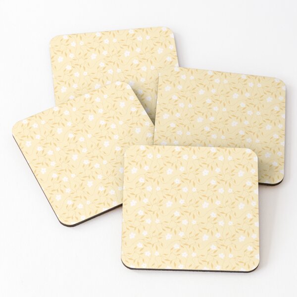 Item preview, Pastel Yellow Meadow Blossoms designed and sold by jamsketches.