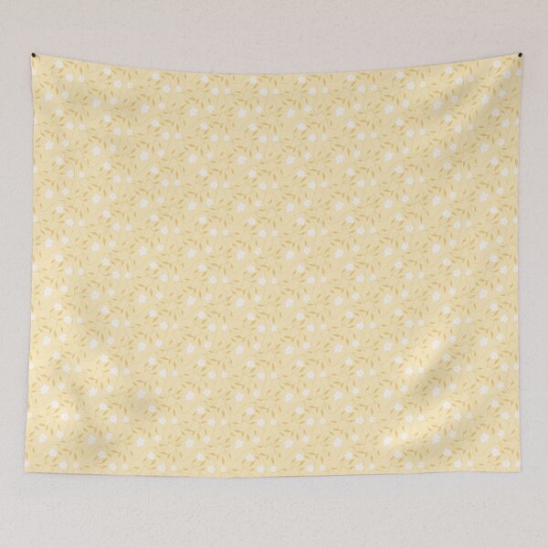 Item preview, Pastel Yellow Meadow Blossoms designed and sold by jamsketches.