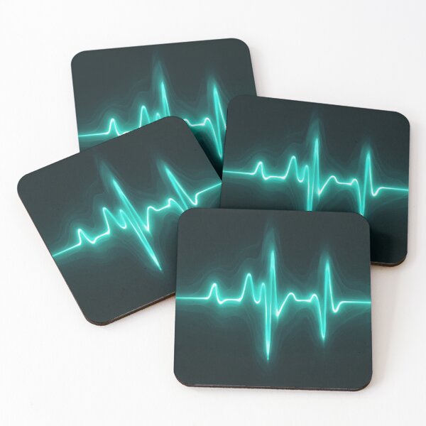 Item preview, Neon Heartbeat Energy Wave designed and sold by ClarityPulse Studio.
