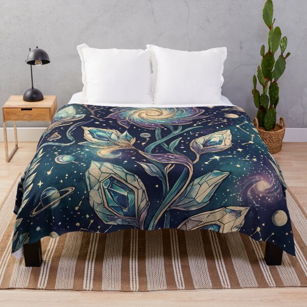 Item preview, B Cosmic Sacred Geometry Dark Celestial Astrology Pattern designed and sold by ART ATTACK ZONE.