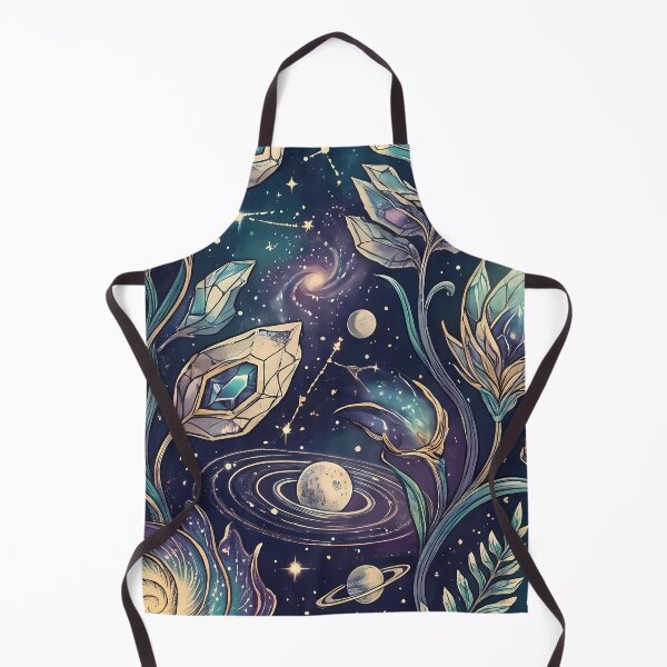 Item preview, B Cosmic Sacred Geometry Dark Celestial Astrology Pattern designed and sold by ART ATTACK ZONE.