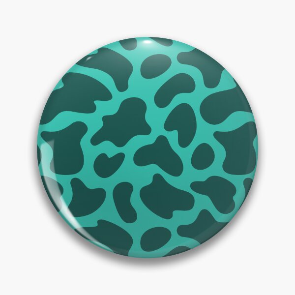 Item preview, Modern Graphic Cow Print Pattern | Bright Teal designed and sold by Frohyou.