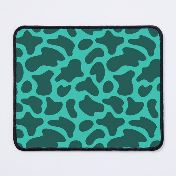 Item preview, Modern Graphic Cow Print Pattern | Bright Teal designed and sold by Frohyou.
