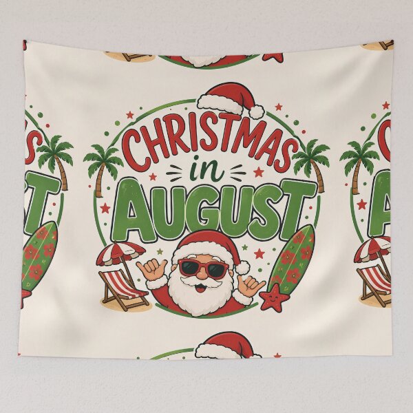 Item preview, Christmas in August – Tropical Christmas Vacation designed and sold by FindYouByZ.