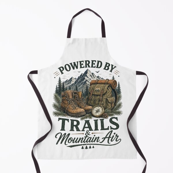 Item preview, Powered by Mountain Trails designed and sold by Side Quest Co..