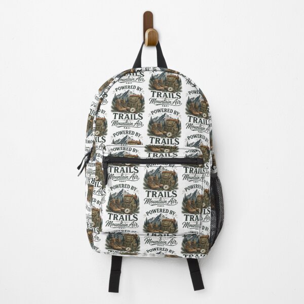 Item preview, Powered by Mountain Trails designed and sold by Side Quest Co..